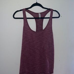 Purple Lululemon tank top size 4